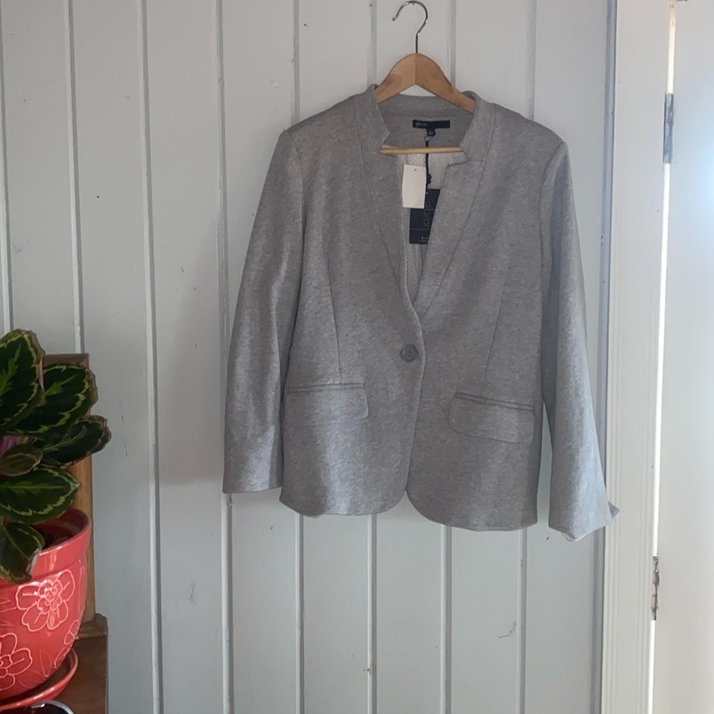 NWT gray blazer